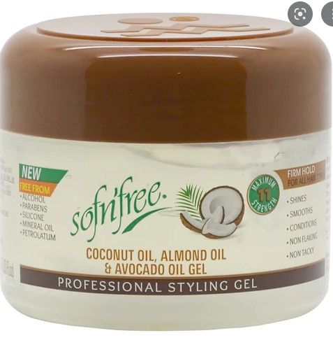 Sof n'free Styling Gel Coconut Oil 250ml