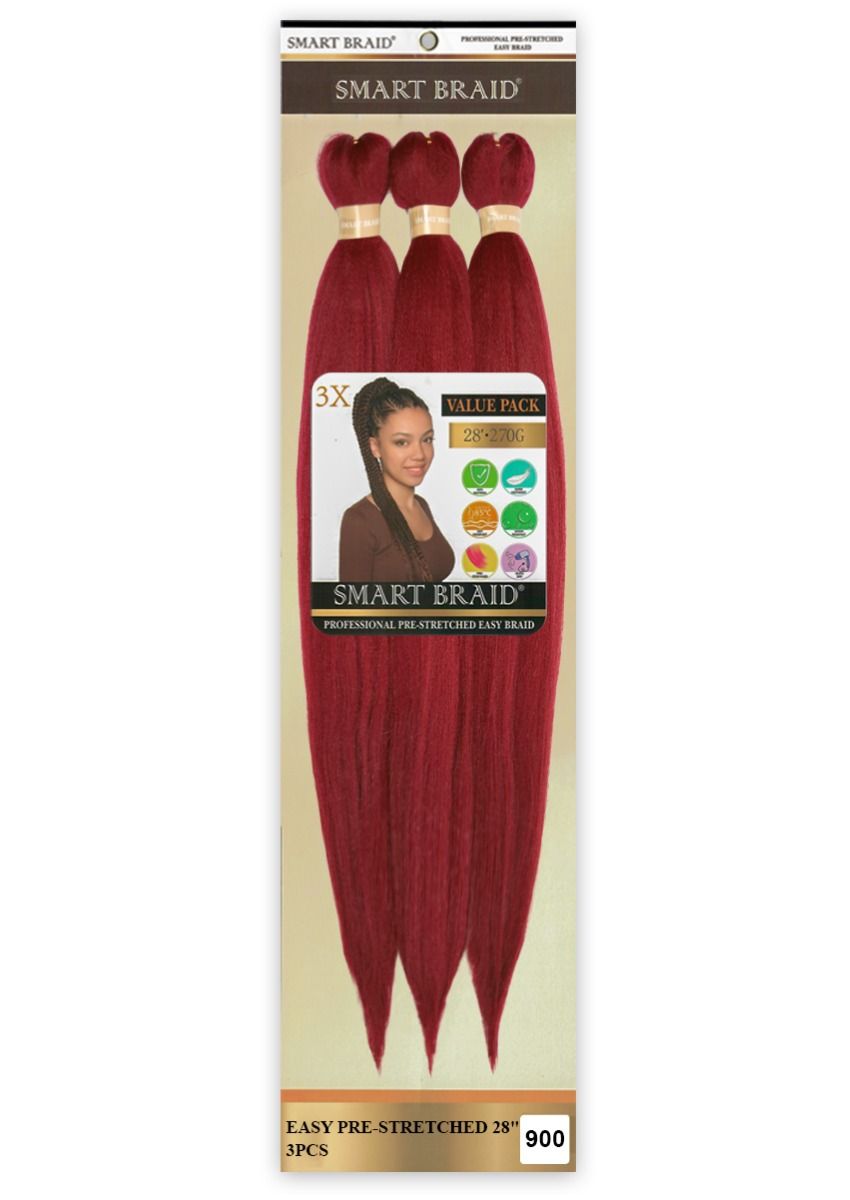 Smart Braids Pre Stretched 3x - 28 Inches # 900