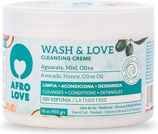 Afro Love Wash & Love Cleansing Creme 16 oz