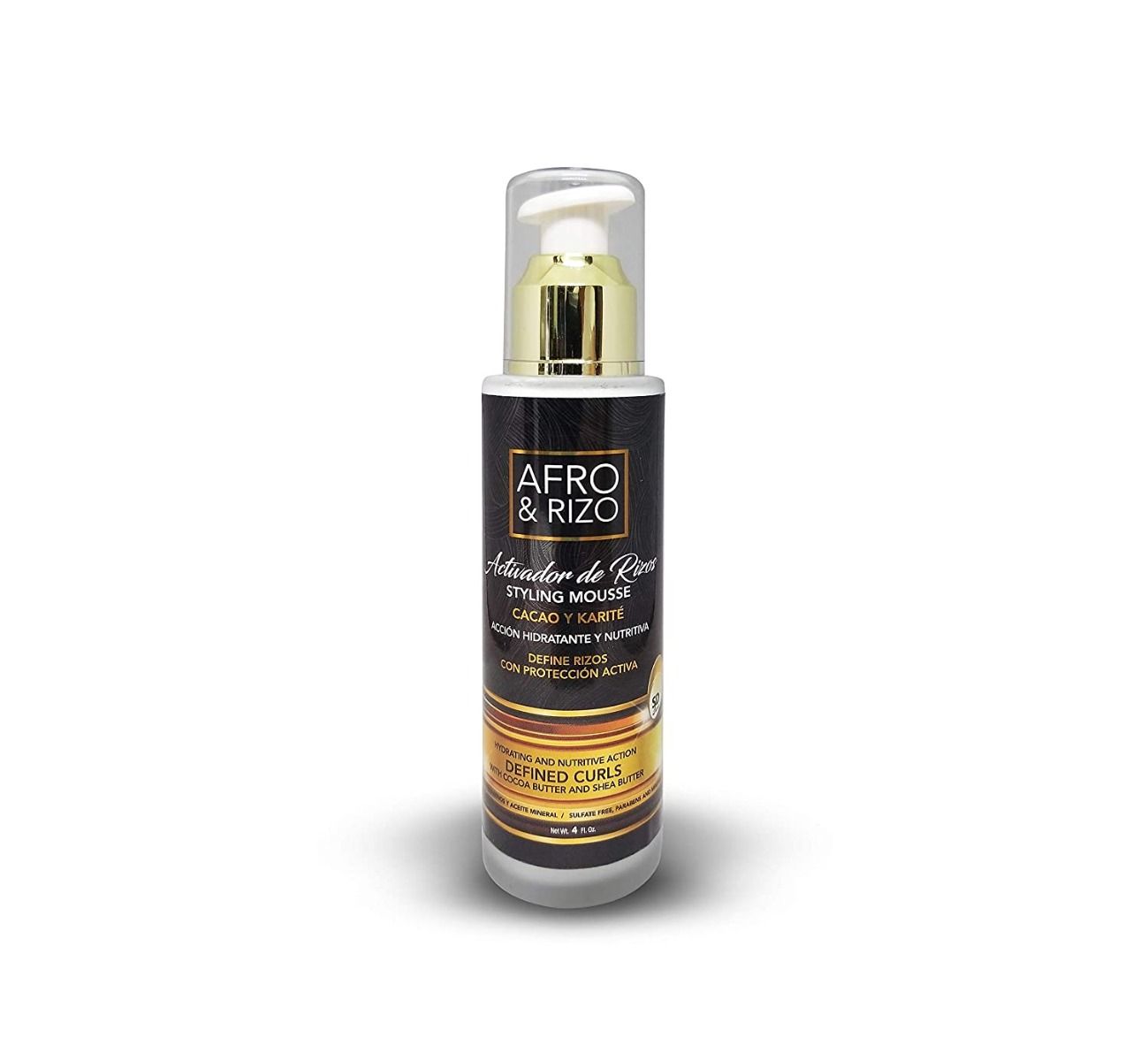 Afro & Rizo Styling Mousse 4 oz