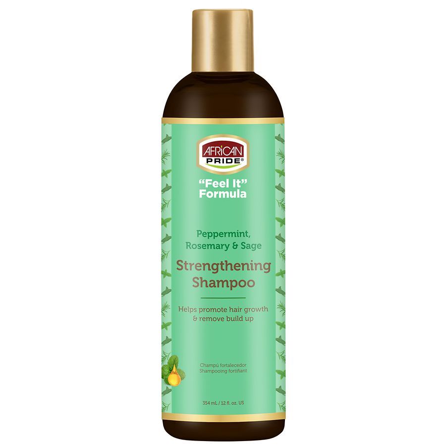 African Pride Pepperment & Rosemary Strengthening Shampoo 354ml