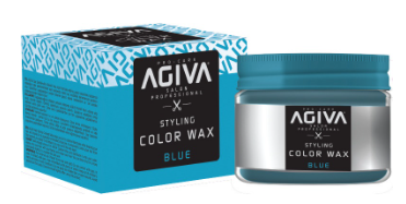 Agiva Hair Styling Color Wax Blue 120ml