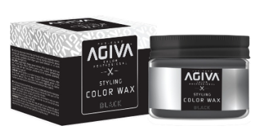Agiva Hair Styling Color Wax Black 120ml