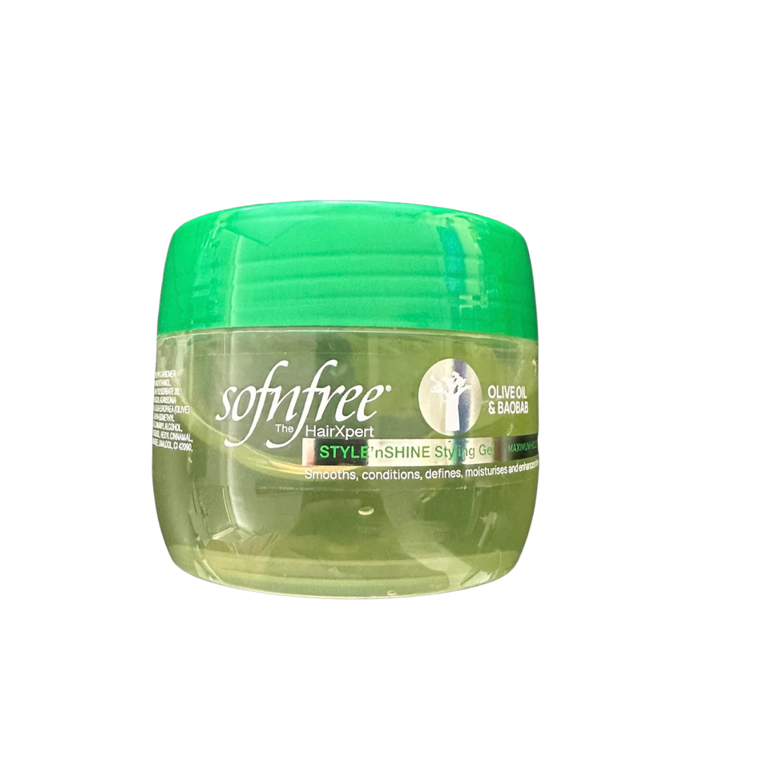 Sof n'free Olive Oil & Baobab Styling Gel 250ml