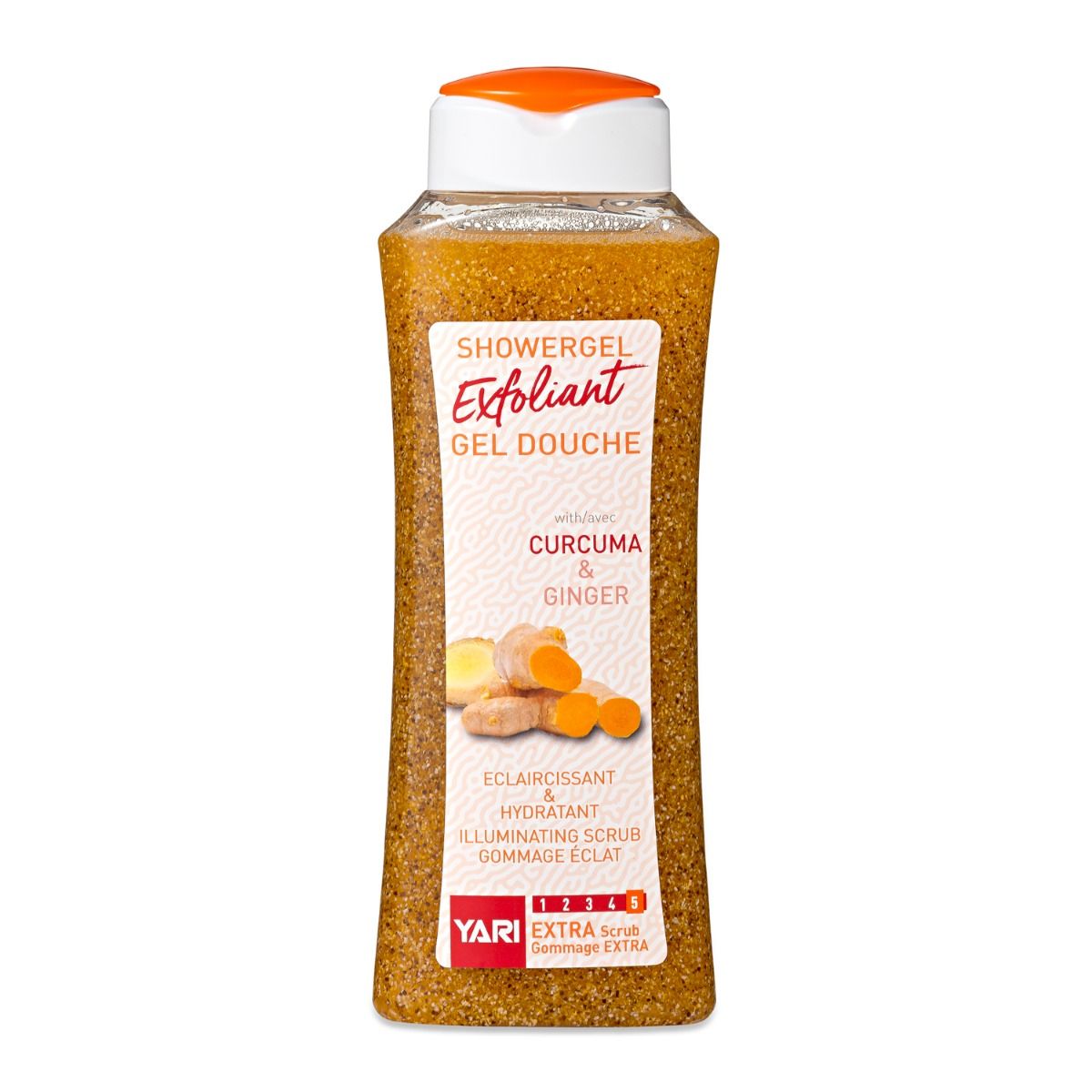 Yari Exfoliant Shower Gel Curcuma & Ginger 500ml
