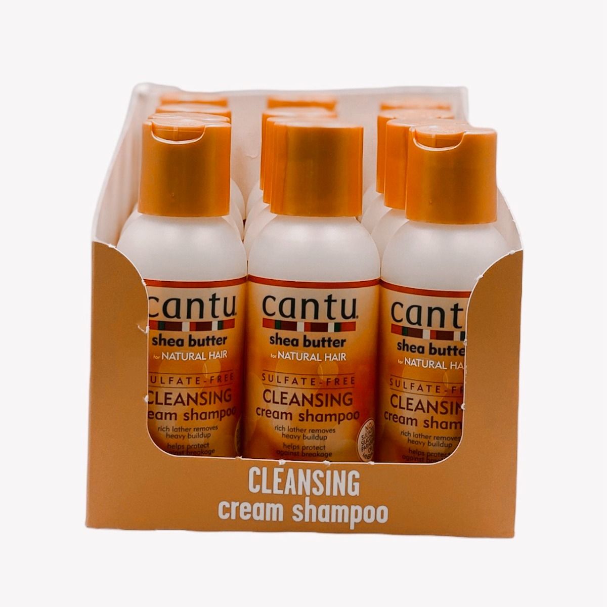 12x Cantu Shea Butter Cleansing Cream Shampoo 3 oz (pack of 12)