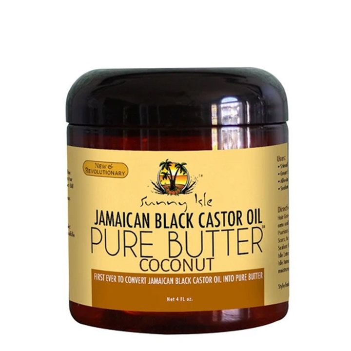 Sunny Isle Jamaican Black Castor Pure Butter Coconut 4 oz