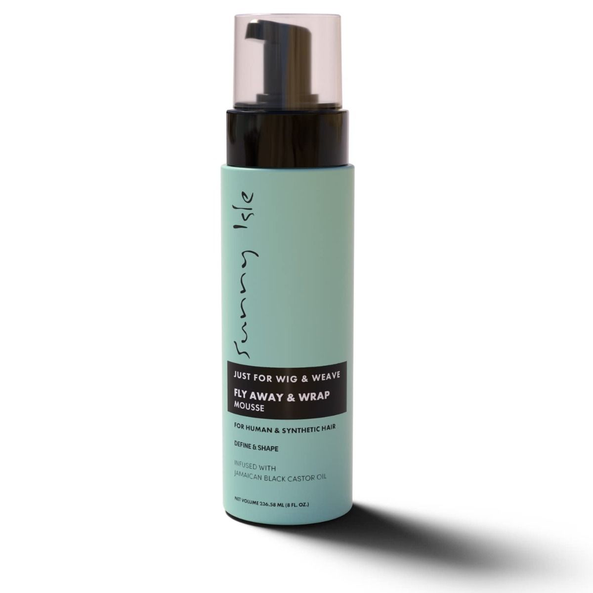 Sunny Isle Just For Wig, Weave, Braid & Extensions - Fly Away & Wrap Mousse 8oz