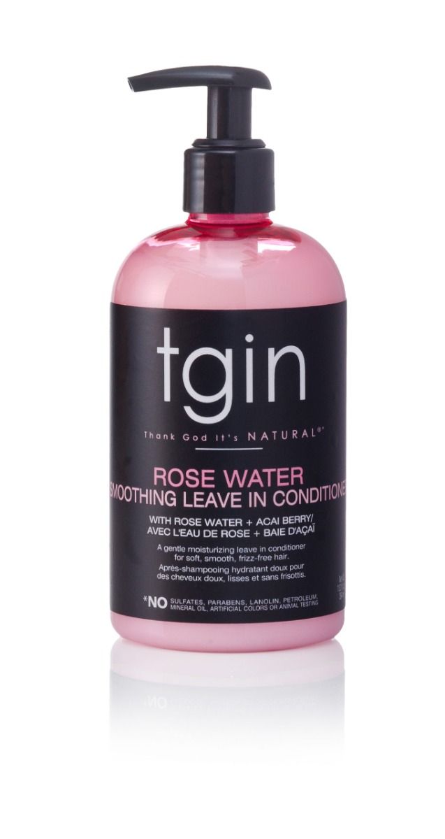 TGIN Rose Water Hydrating Leave in Conditioner 13oz