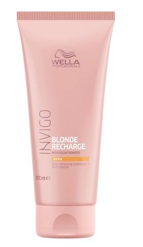 Wella Professionals Invigo Blonde Recharge Conditioner 200ml Warm Blonde