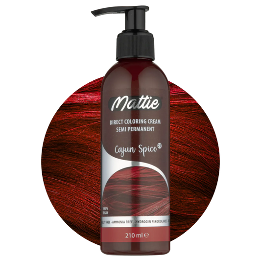 Mattie Cajun Spice - Direct Vegan Coloring Cream Semi-Permanent 210ml