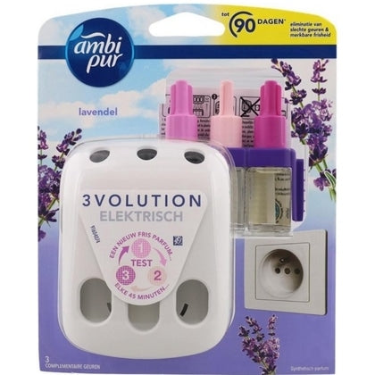 Ambi Pur Electric Device 3volution + Refill Lavender 20 ml.