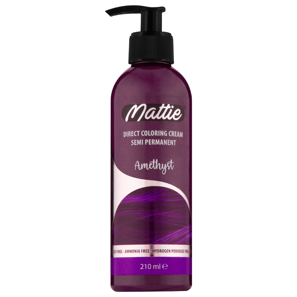 Mattie Amethyste - Direct Vegan Coloring Cream Semi-Permanent 210ml
