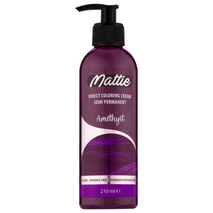 Mattie Amethyste - Direct Vegan Coloring Cream Semi-Permanent 210ml