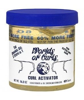 World of Curls - Curl Activator for Extra Dry Hair 16 oz