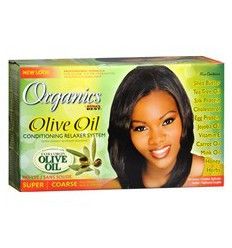 Africa's Best Organics Olive Oil Conditioning Relaxer System-Super Coarse