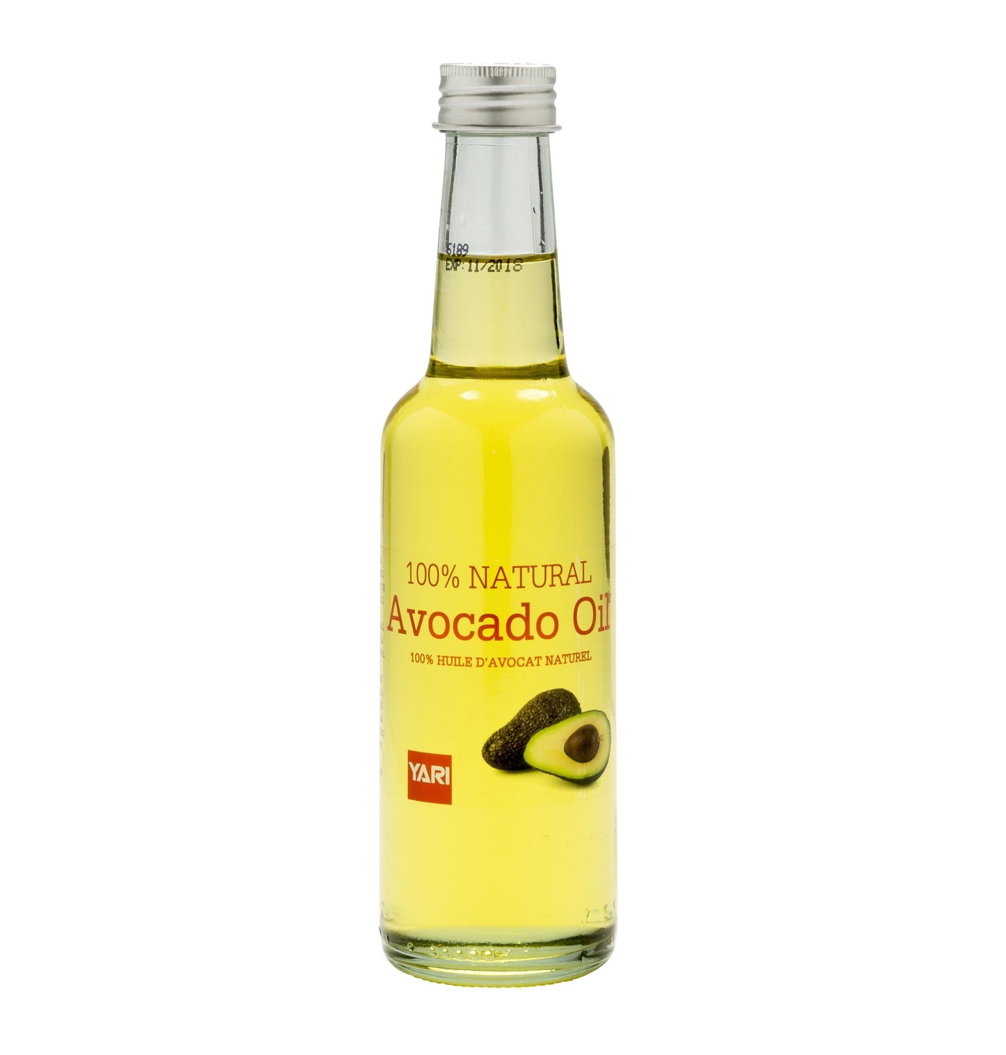 Yari 100% Natural Avocado Oil (Huile d'Avocat) 250ml