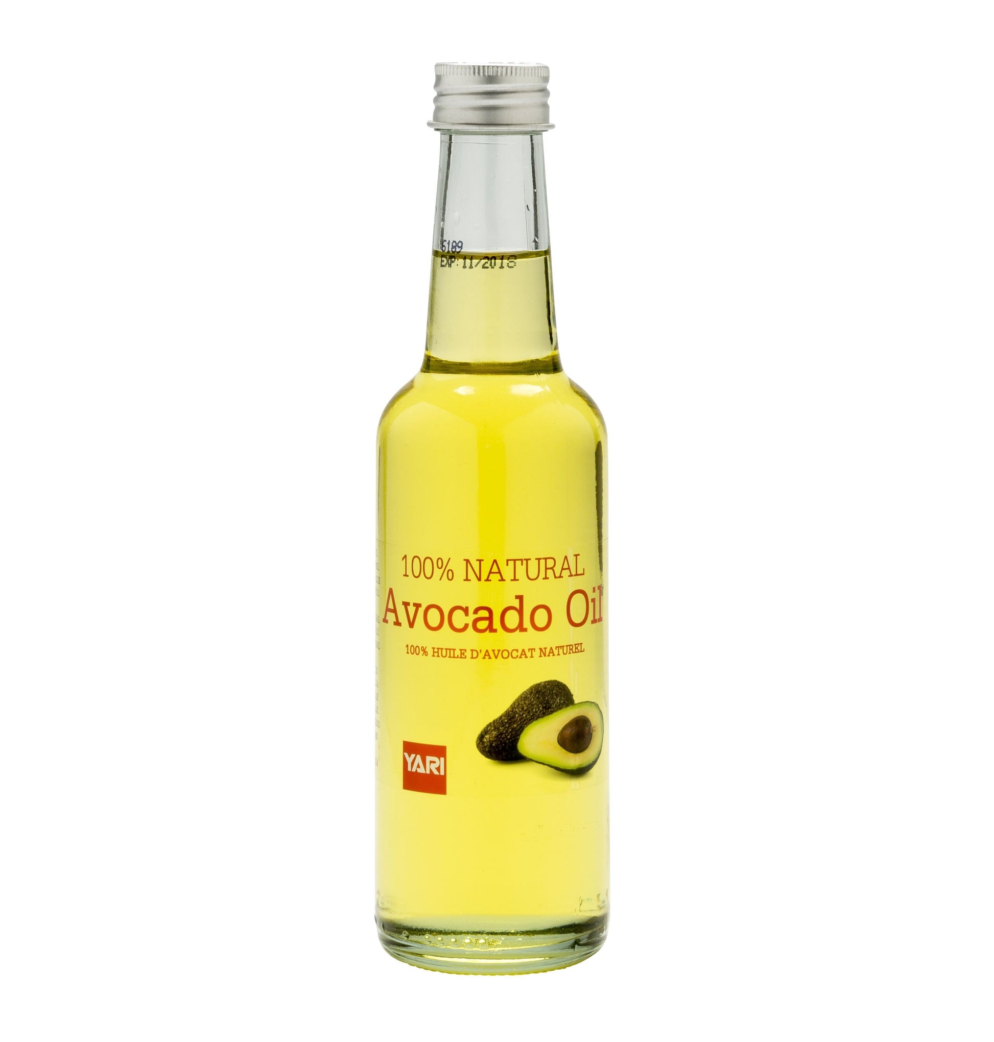 Yari 100% Natural Avocado Oil (Huile d'Avocat) 250ml