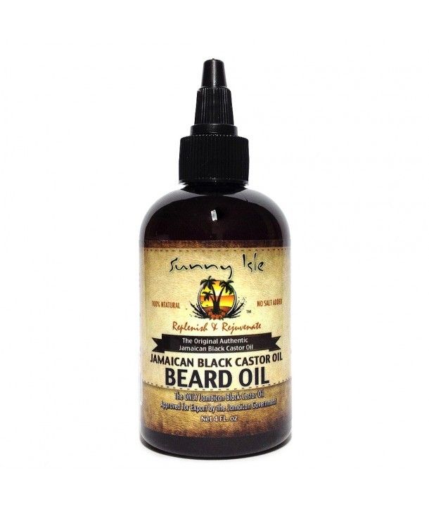 Sunny Isle Jamaican Black Castor Beard Oil 40z