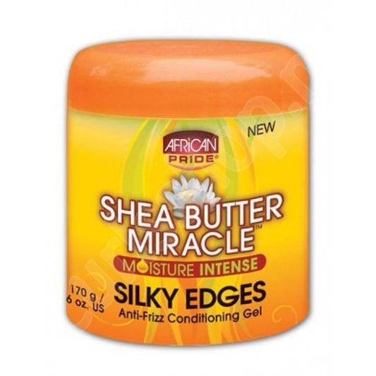 AFRICAN PRIDE SHEA BUTTER SILKY EDGES 6oz