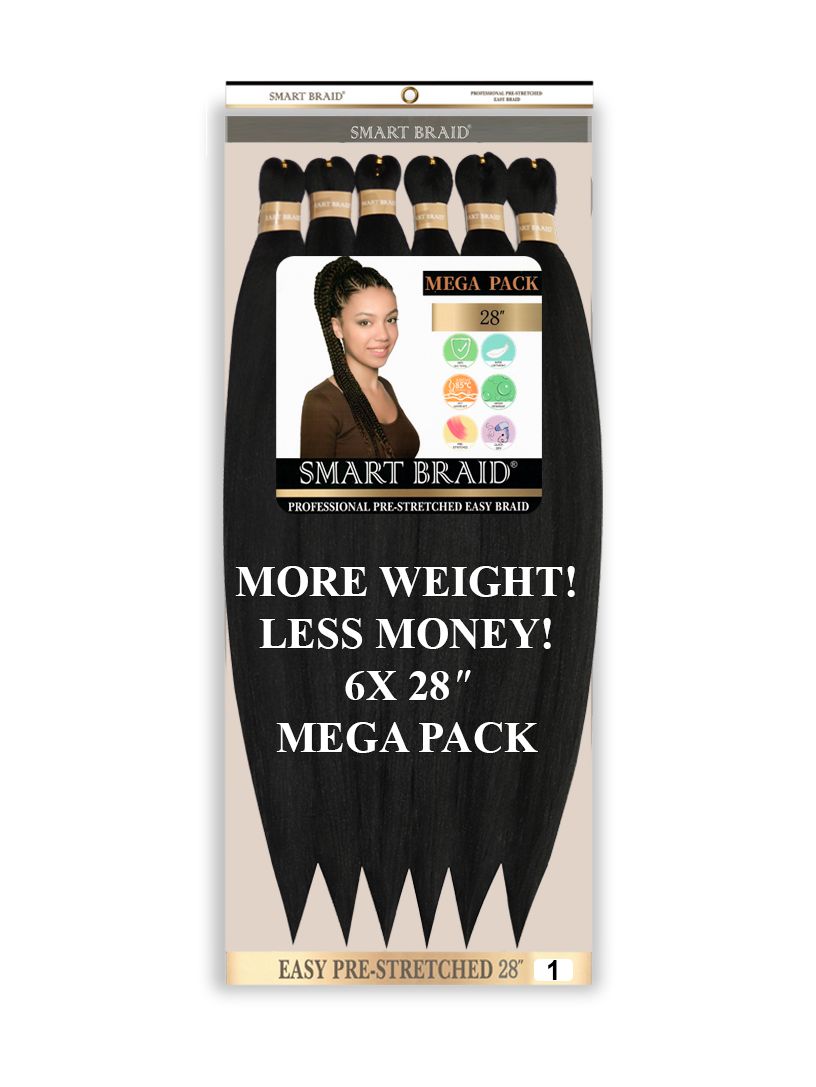 Smart Braids Pre Stretched 6x - 1