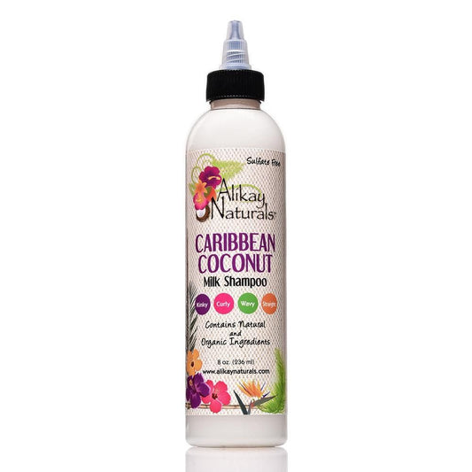 Alikay Naturals Caribbean Coconut Milk Shampoo 8 oz