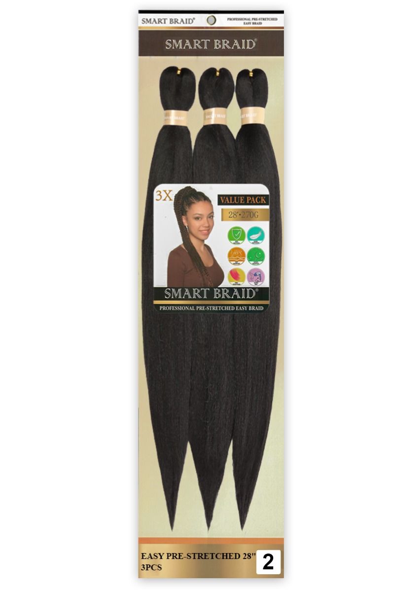 Smart Braids Pre Stretched 3x - 28 Inches #2