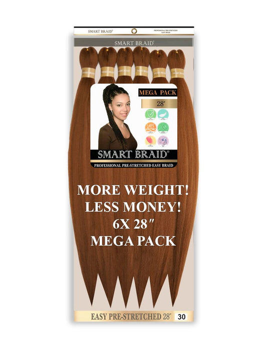 Smart Braids Pre Stretched 6x - 30