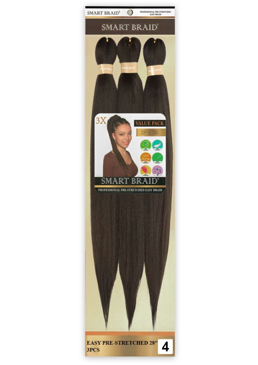Smart Braids Pre Stretched 3x - 28 Inches #4