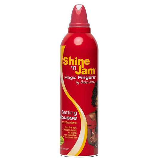 Shine 'n Jam Members, Magic Fingers Setting Mousse 12oz / 354ml