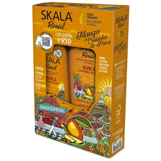 Skala Kit Manga E Castanha do Para Shampoo + Conditioner 650ml