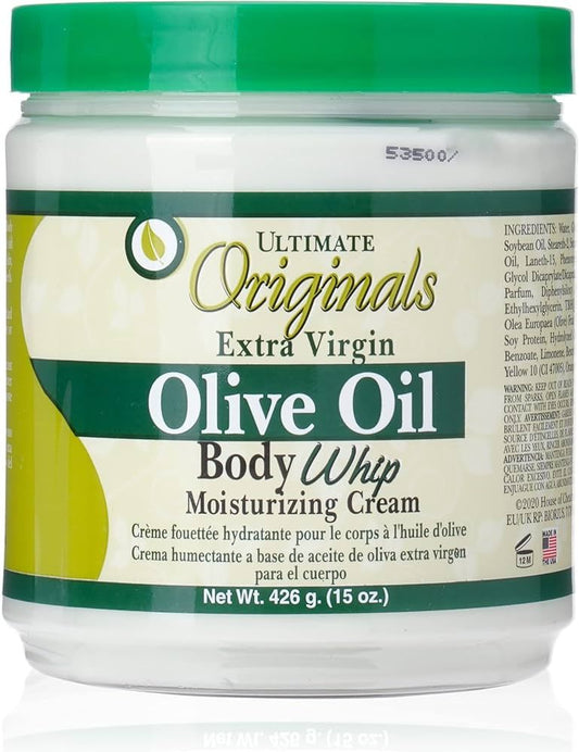 Ultimate Organics Olive Oil Body Whip Cream 426gr