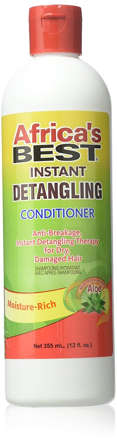 Africa's Best Instant Detangling Conditioner With Aloe Vera 12oz
