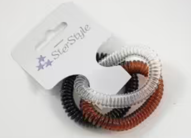 Spiral Elastic Klien Assosrted Color -X3