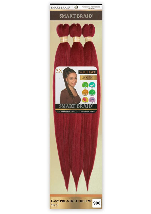 Smart Braids Pre Stretched 3x - 28 Inches # 900