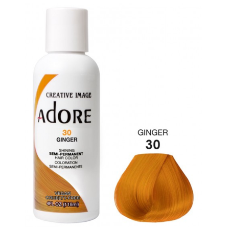Adore Semi Permanent Hair Color 30 - Ginger 118ml