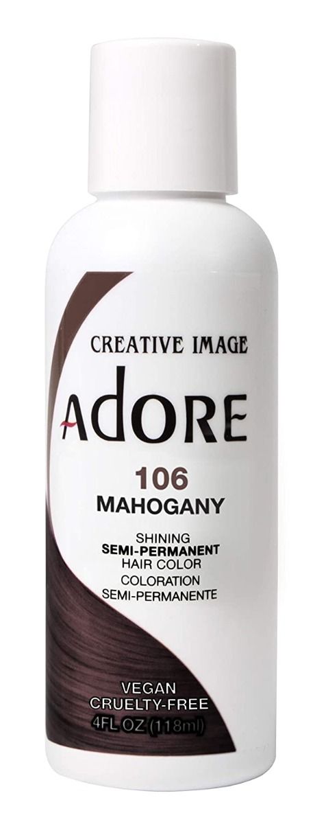Adore Semi Permanent Hair Color 106- Mahogany 118ml