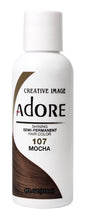 Adore Semi Permanent Hair Color 107 - Mocha 118ml