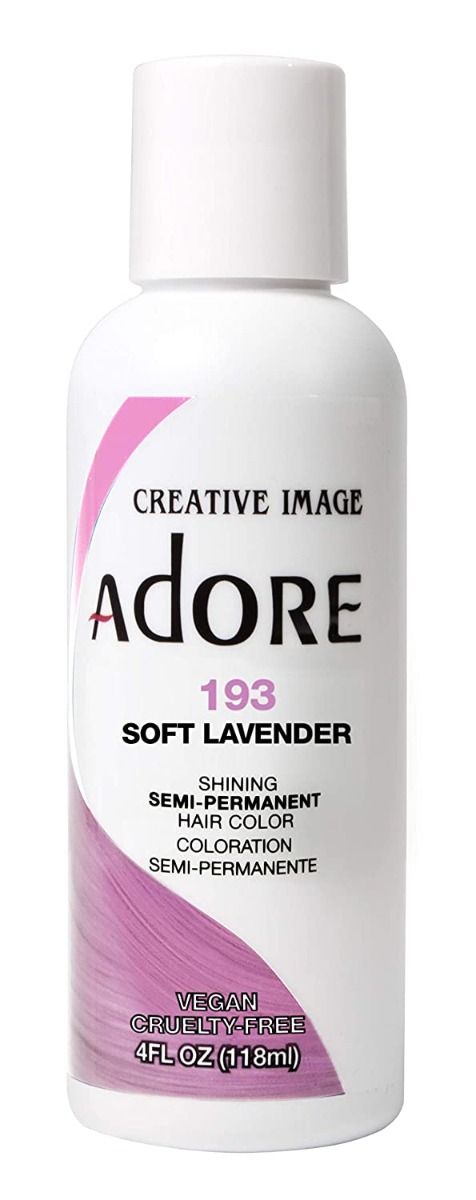 Adore Semi Permanent Hair Color 193 - Soft Lavender 118ml