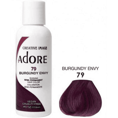 Adore Semi Permanent Hair Color 79 - Burgundy Envy 118 ml