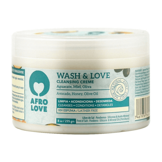 Afro Love Wash & Love Cleansing Creme 8 oz