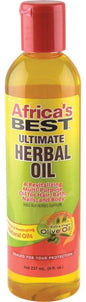 Africa's Best Ultimate Herbal Oil Revitalizes Dry Hair Scalp Skin Oil 8oz