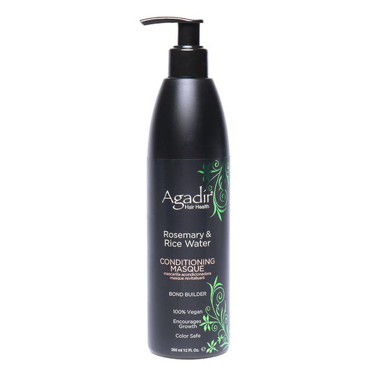 Agadir Rosemary & Rice Water Cond Masque 355ml