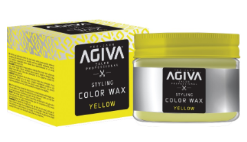 Agiva Hair Styling Color Wax Yellow 120ml