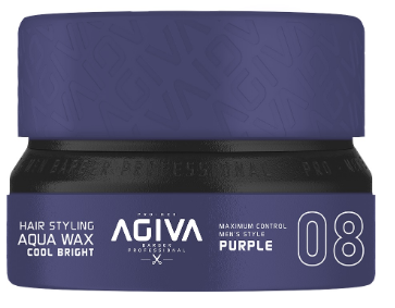 Agiva Styling Hair Wax Cool Bright 155ml - Purple 08