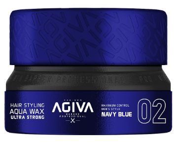Agiva Styling Hair Wax Aqua Ultra Strong 155ml - Navy Blue 02