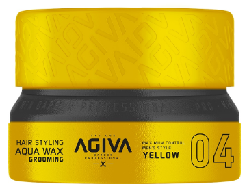 Agiva Styling Hair Wax Aqua Grooming 155ml - Yellow 04