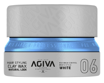 Agiva Styling Hair Clay Wax 155ml - White 06