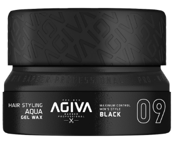 Agiva Styling Hair Gel Wax 155ml - Black 09