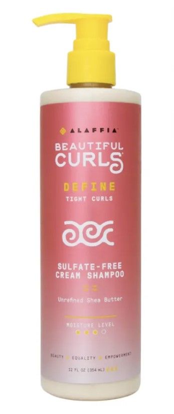 Alaffia Beautiful Curls Define Cream Shampoo 12oz